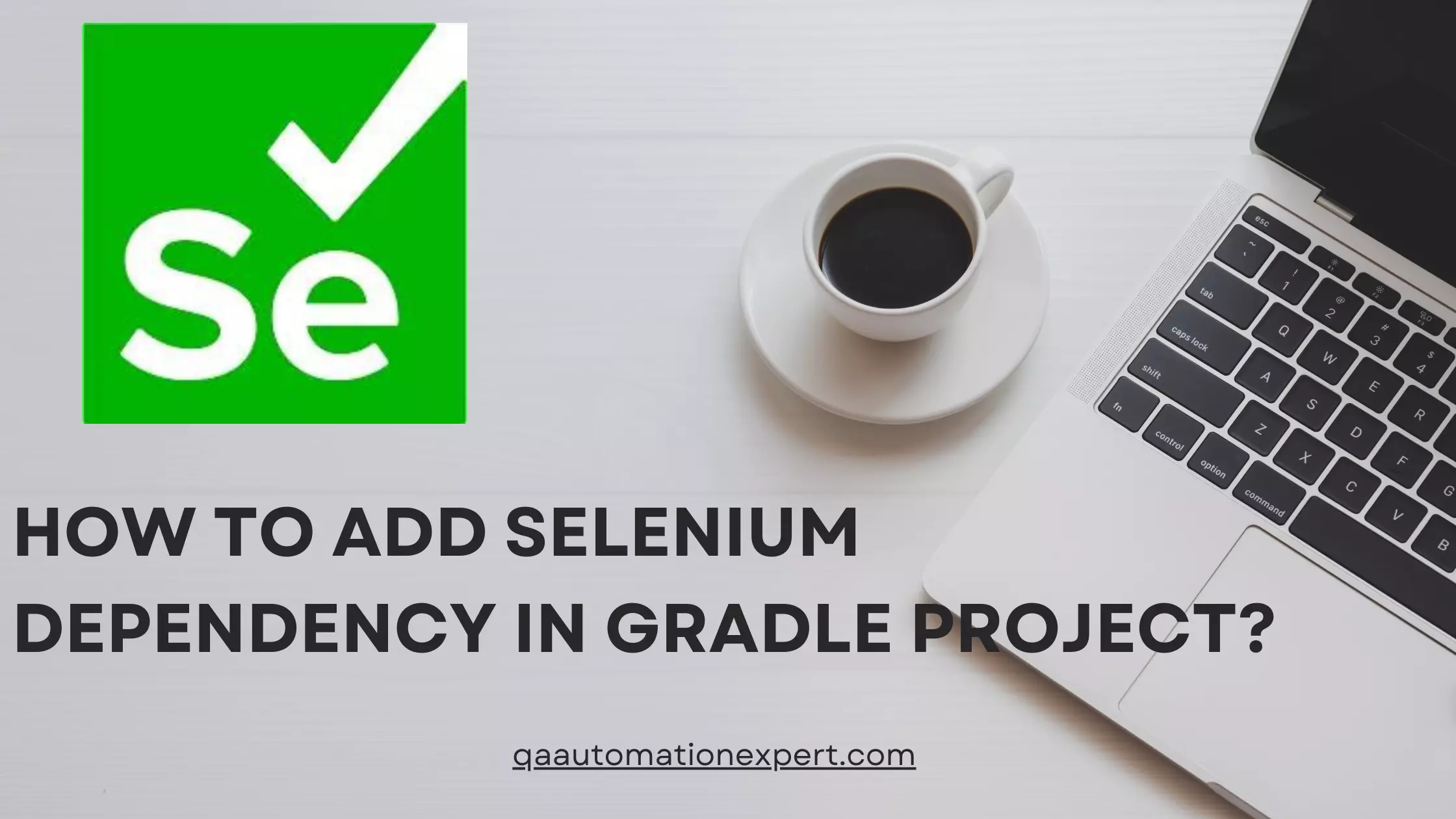 How to add selenium dependency in gradle project?